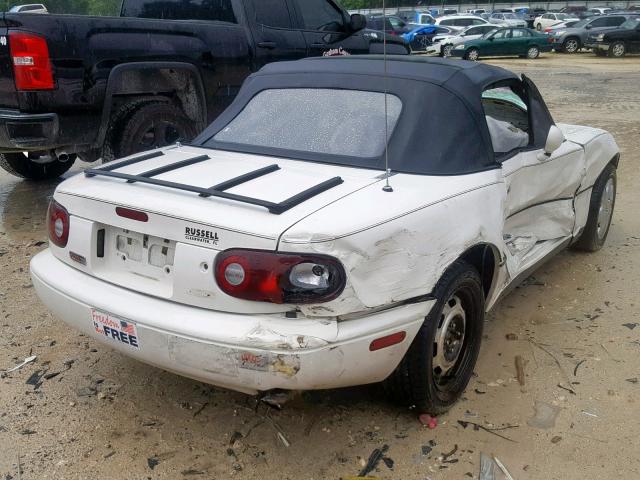 JM1NA3532V0725064 - 1997 MAZDA MX-5 MIATA WHITE photo 4