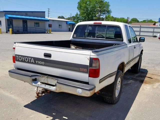 JT4UN24D6W0056478 - 1998 TOYOTA T100 XTRAC WHITE photo 4