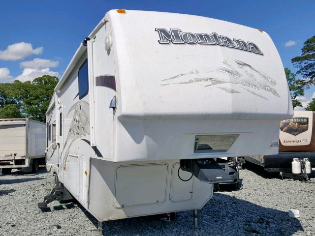 4YDF3462X94700483 - 2009 KEYSTONE MONTANA WHITE photo 1