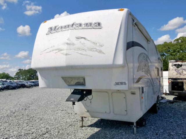 4YDF3462X94700483 - 2009 KEYSTONE MONTANA WHITE photo 2