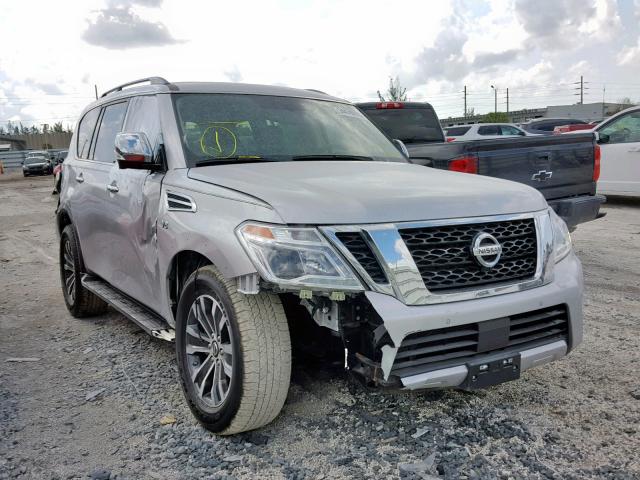 JN8AY2NC9J9558314 - 2018 NISSAN ARMADA SV SILVER photo 1