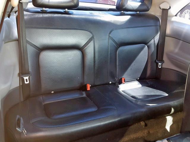 3VWDD21C01M472561 - 2001 VOLKSWAGEN NEW BEETLE WHITE photo 6