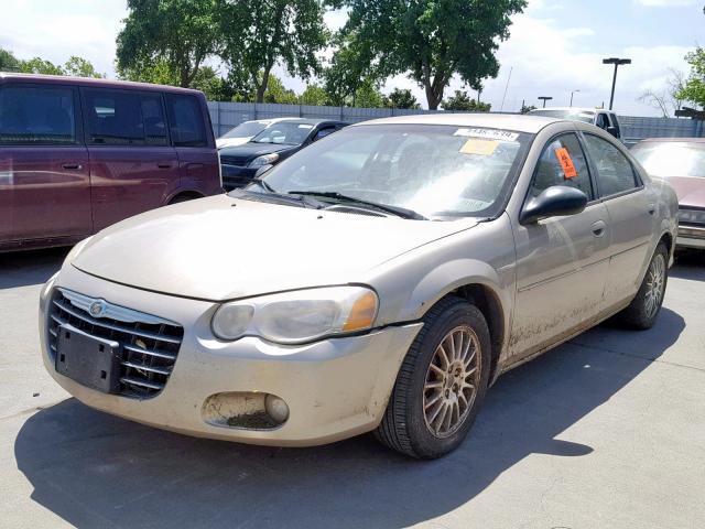 1C3EL56RX6N180488 - 2006 CHRYSLER SEBRING TO GOLD photo 2