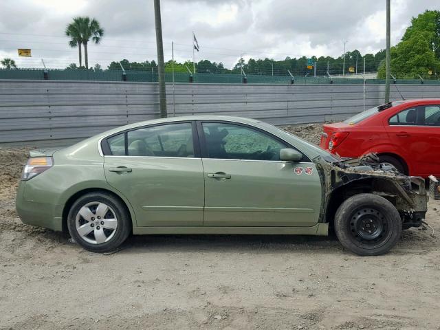 1N4AL21E08N511455 - 2008 NISSAN ALTIMA 2.5 GREEN photo 9