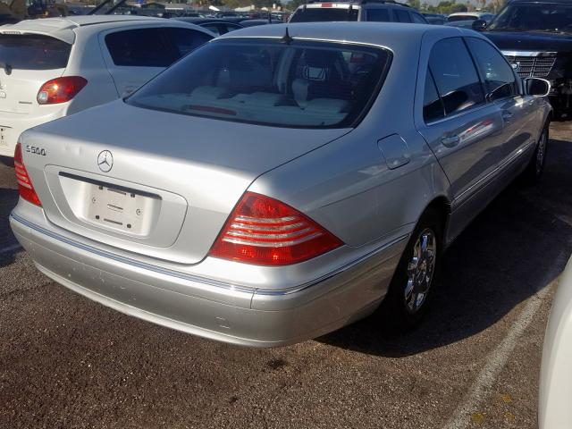 WDBNG75J6YA076239 - 2000 MERCEDES-BENZ S 500  photo 4