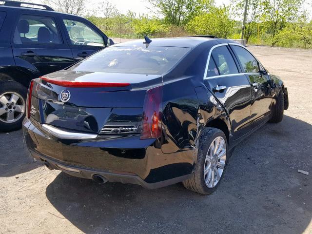 1G6AB5RX5E0106224 - 2014 CADILLAC ATS LUXURY BLACK photo 4