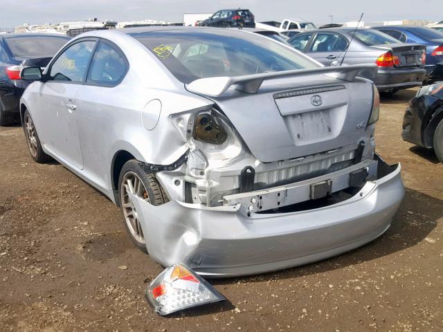 JTKDE167460126571 - 2006 TOYOTA SCION TC ვერცხლისფერი ფოტო 3