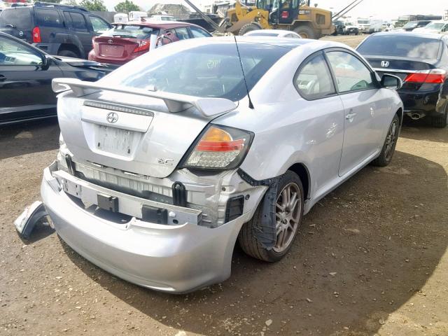 JTKDE167460126571 - 2006 TOYOTA SCION TC ვერცხლისფერი ფოტო 4