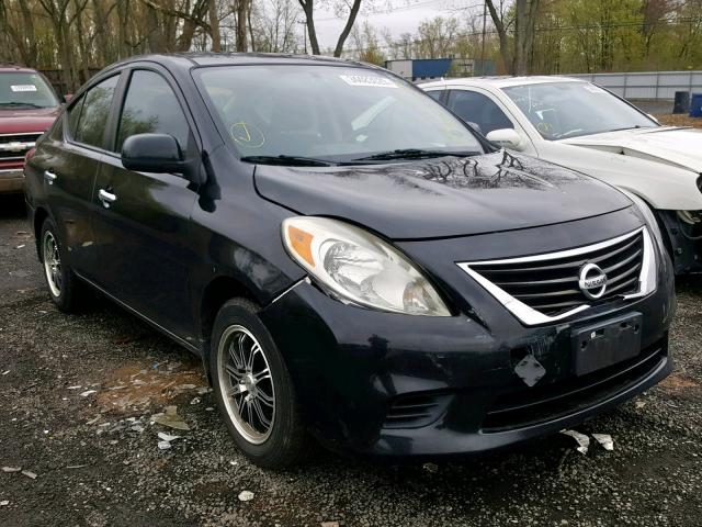 black nissan versa 2013