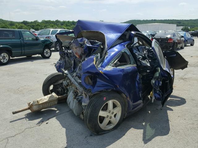 1G1AL15F477259969 - 2007 CHEVROLET COBALT LT BLUE photo 4