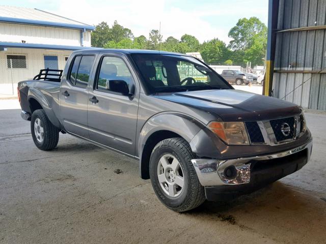 1N6AD09U38C444978 - 2008 NISSAN FRONTIER C GRAY photo 1