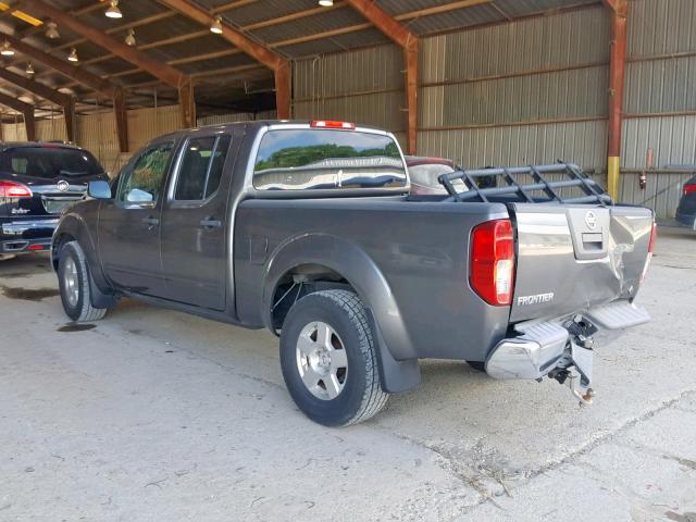 1N6AD09U38C444978 - 2008 NISSAN FRONTIER C GRAY photo 3