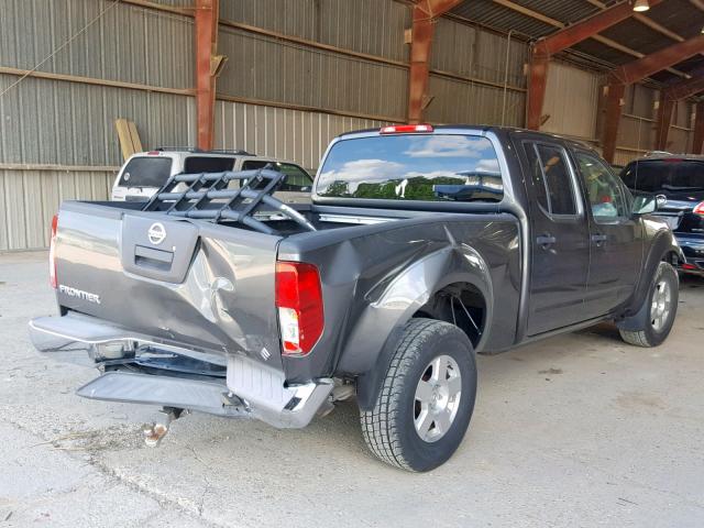 1N6AD09U38C444978 - 2008 NISSAN FRONTIER C GRAY photo 4