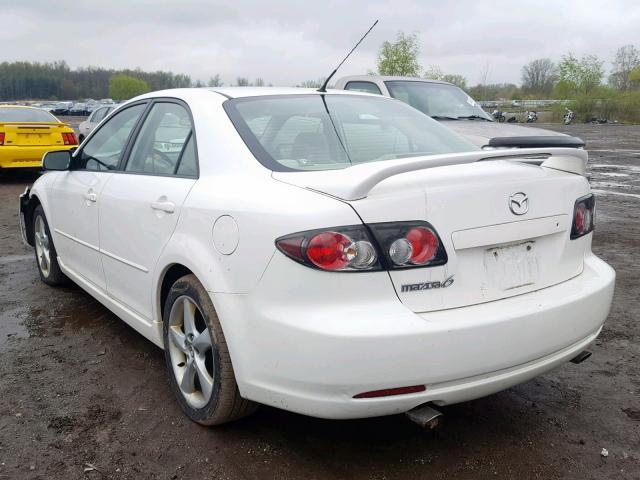 1YVHP80C575M48958 - 2007 MAZDA 6I WHITE photo 3