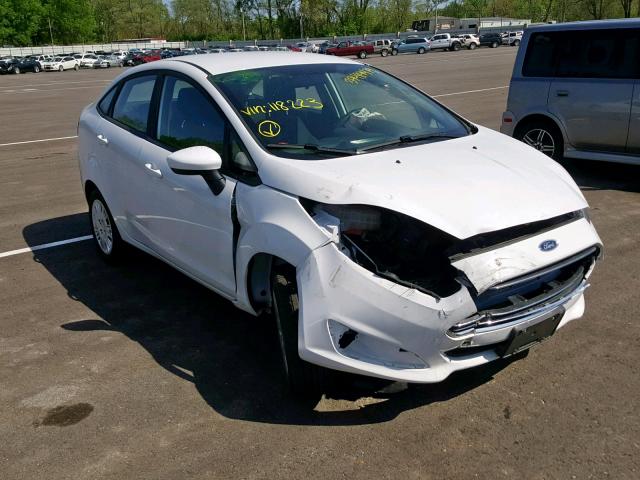 3FADP4AJ3KM118223 - 2019 FORD FIESTA S WHITE photo 1