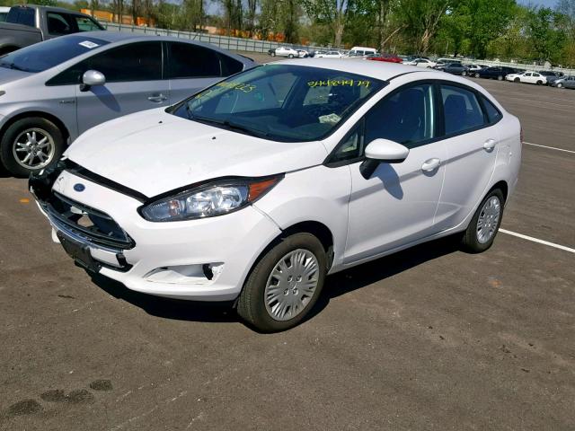 3FADP4AJ3KM118223 - 2019 FORD FIESTA S WHITE photo 2