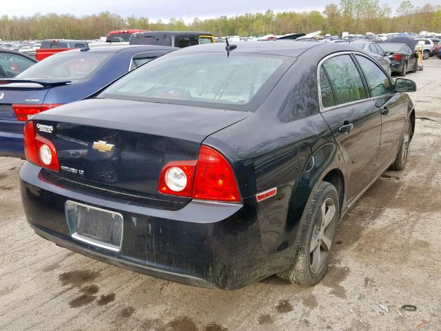 1G1ZC5E1XBF218422 - 2011 CHEVROLET MALIBU 1LT 黑色 照片 4