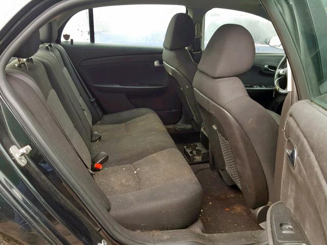 1G1ZC5E1XBF218422 - 2011 CHEVROLET MALIBU 1LT 黑色 照片 6