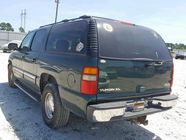 3GKEC16Z23G237957 - 2003 GMC YUKON XL C GREEN photo 3