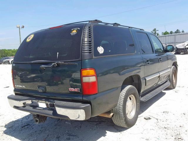 3GKEC16Z23G237957 - 2003 GMC YUKON XL C GREEN photo 4