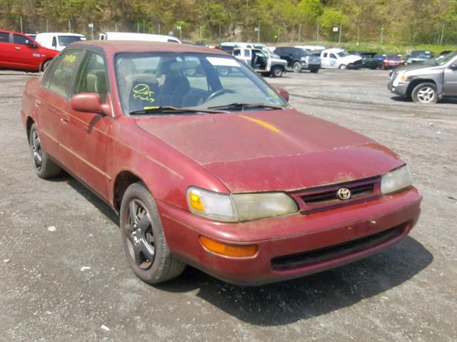 2T1BB02EXVC193170 - 1997 TOYOTA COROLLA DX RED photo 1