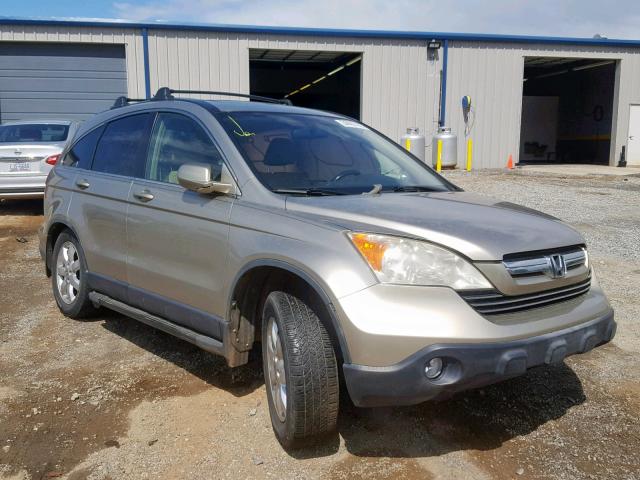 JHLRE48777C117555 - 2007 HONDA CR-V EXL TAN photo 1