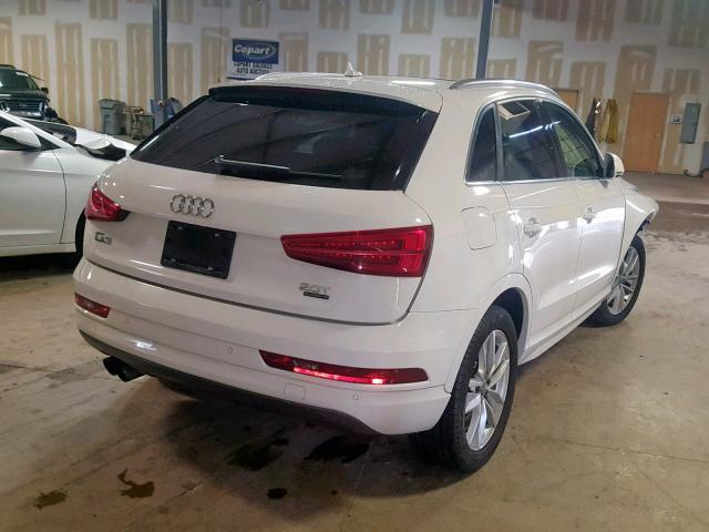 WA1EFCFS4GR013039 - 2016 AUDI Q3 PREMIUM WHITE photo 4