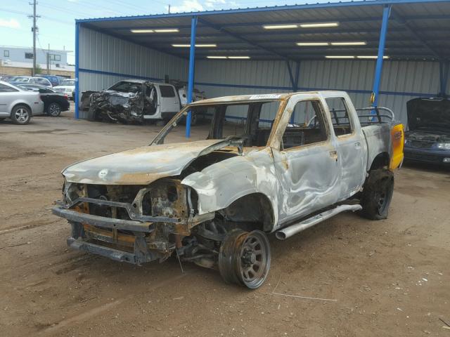 1N6ED27Y33C469200 - 2003 NISSAN FRONTIER C BURN photo 2