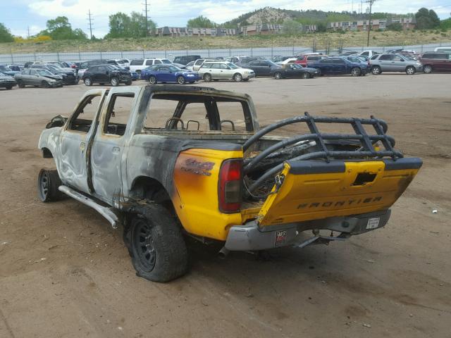 1N6ED27Y33C469200 - 2003 NISSAN FRONTIER C BURN photo 3