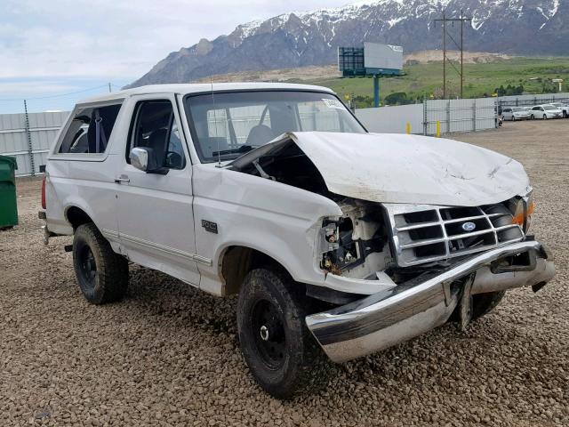 1FMEU15HXTLB58343 - 1996 FORD BRONCO U10 WHITE photo 1