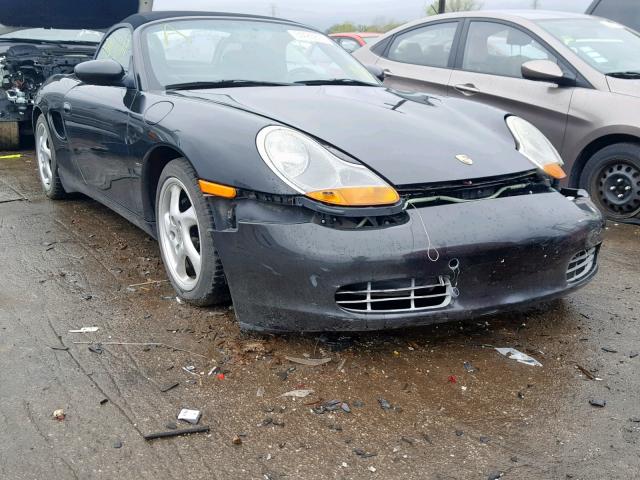 WP0CA29841U626255 - 2001 PORSCHE BOXSTER BLACK photo 1