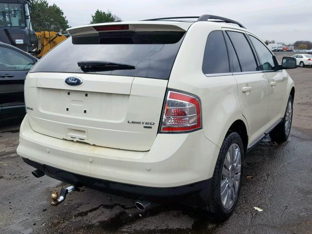 2FMDK49C48BA93742 - 2008 FORD EDGE LIMIT CREAM photo 4