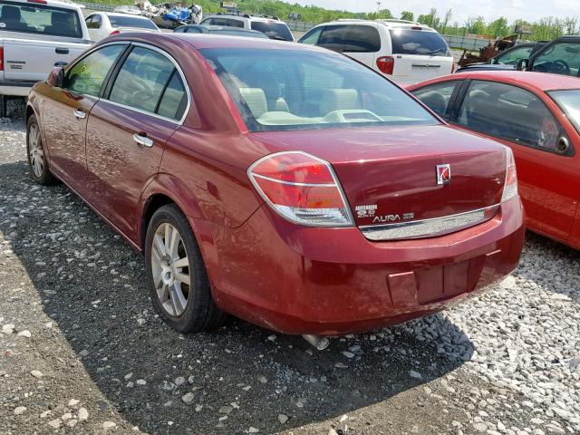 1G8ZV57B99F110417 - 2009 SATURN AURA XR BURGUNDY photo 3