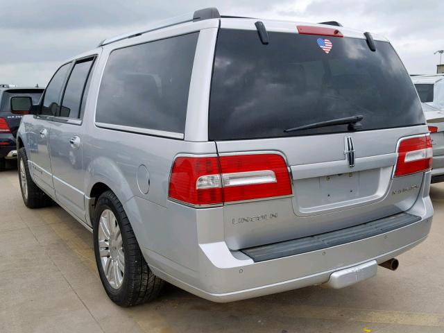 5LMJJ3H56BEJ09273 - 2011 LINCOLN NAVIGATOR Күміс фото 3