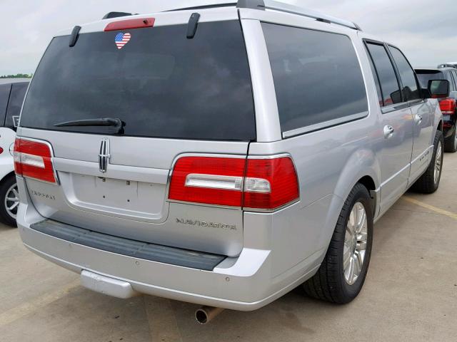 5LMJJ3H56BEJ09273 - 2011 LINCOLN NAVIGATOR Күміс фото 4