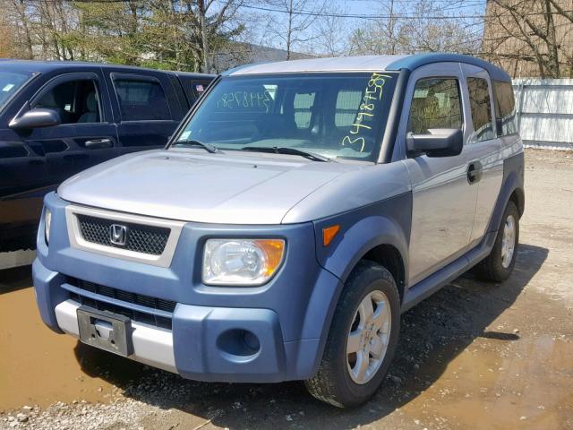 5J6YH27635L019630 - 2005 HONDA ELEMENT EX TWO TONE photo 2