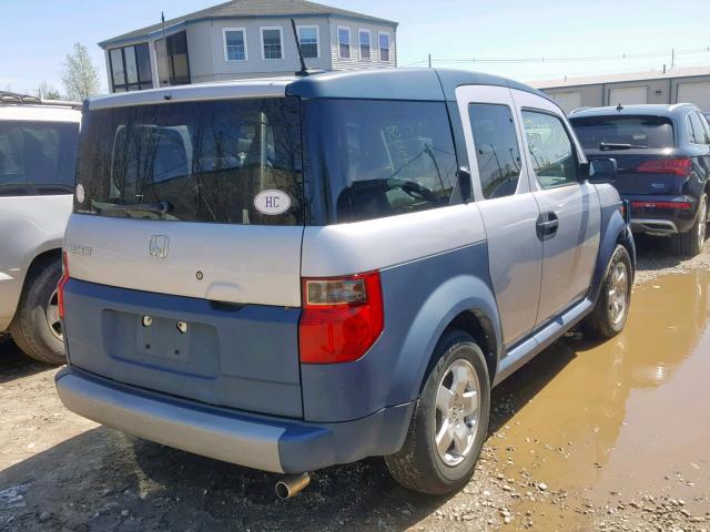 5J6YH27635L019630 - 2005 HONDA ELEMENT EX TWO TONE photo 4