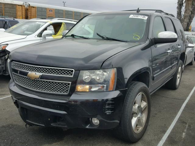 1GNFK13008R277140 - 2008 CHEVROLET TAHOE K150 BLACK photo 2