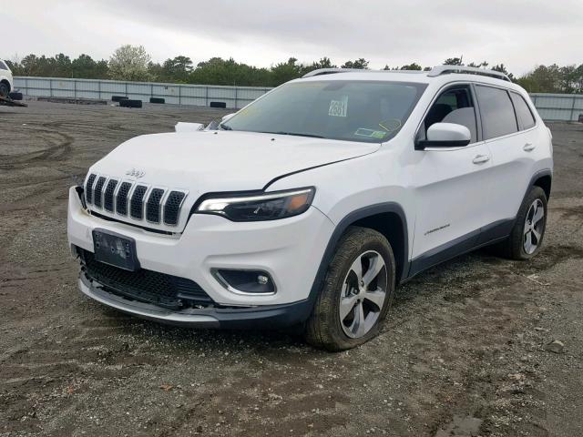 1C4PJMDX5KD238187 - 2019 JEEP CHEROKEE L WHITE photo 2