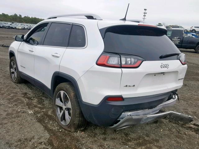 1C4PJMDX5KD238187 - 2019 JEEP CHEROKEE L WHITE photo 3