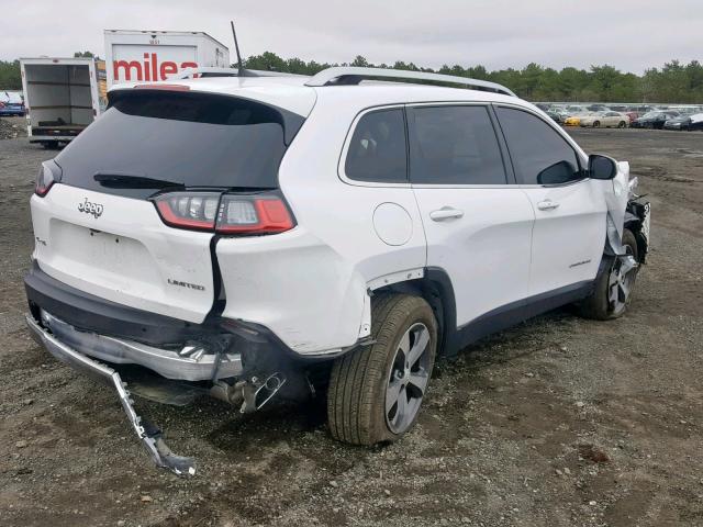 1C4PJMDX5KD238187 - 2019 JEEP CHEROKEE L WHITE photo 4