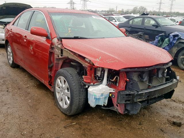 4T1BB46K39U109055 - 2009 TOYOTA CAMRY HYBR RED photo 1