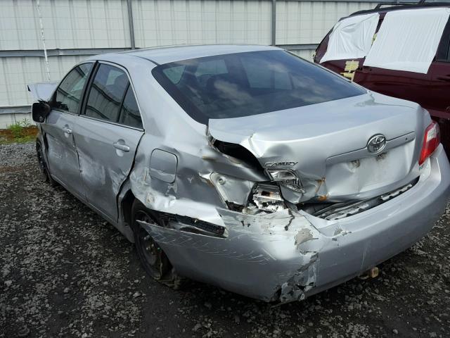 4T1BE46K49U267668 - 2009 TOYOTA CAMRY BASE SILVER photo 3