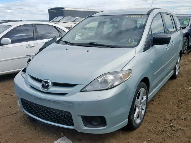 JM1CR293860125011 - 2006 MAZDA 5 GREEN photo 2