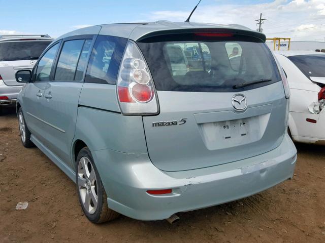 JM1CR293860125011 - 2006 MAZDA 5 GREEN photo 3