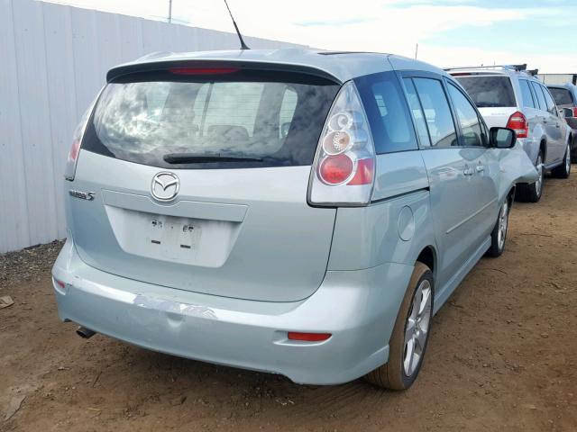 JM1CR293860125011 - 2006 MAZDA 5 GREEN photo 4