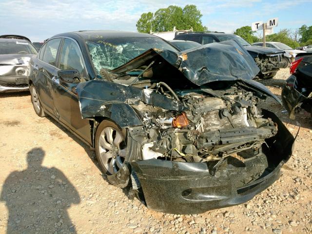 1HGCP36868A074344 - 2008 HONDA ACCORD EXL BLACK photo 1