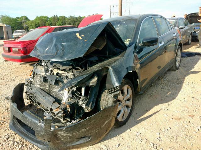 1HGCP36868A074344 - 2008 HONDA ACCORD EXL BLACK photo 2