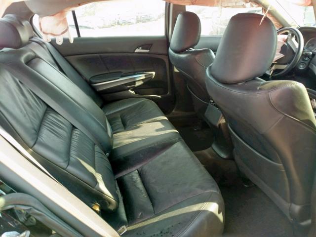 1HGCP36868A074344 - 2008 HONDA ACCORD EXL BLACK photo 6