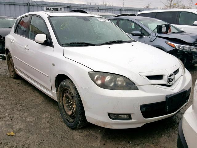 JM1BK343771681979 - 2007 MAZDA 3 HATCHBAC WHITE photo 1